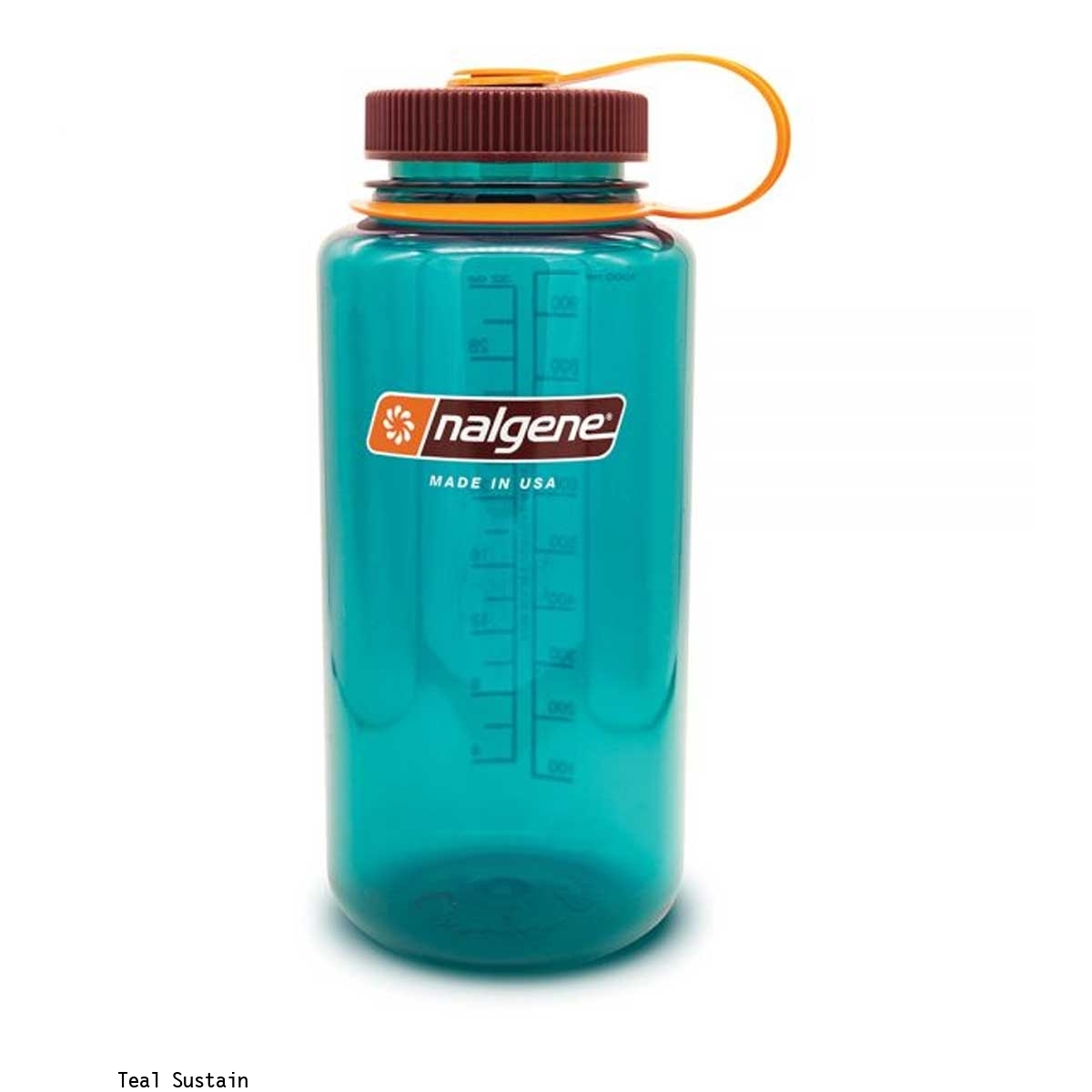 Botellas, hidrovacs : Cantimplora de plástico de 1L US con tapa - Verde 